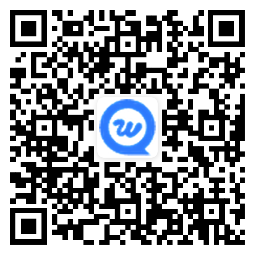 旺旺商聊二维码，用于下载和添加好友